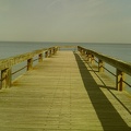 Estacade sur la Manche