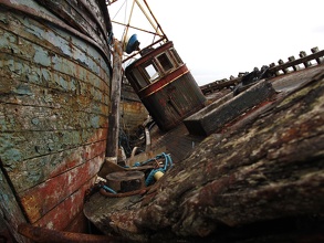 Wooden Shipwreck
