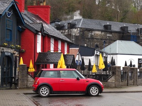 Red on Tobermory Harbour