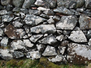 Stone Wall in Scotland