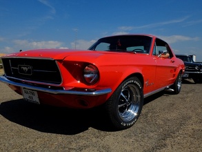 Red Mustang